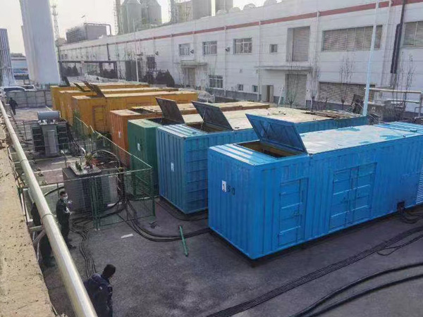 江津柴油发电机出租案例展示